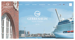 Desktop Screenshot of gerresheim-serviert.de