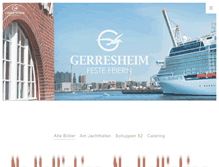 Tablet Screenshot of gerresheim-serviert.de
